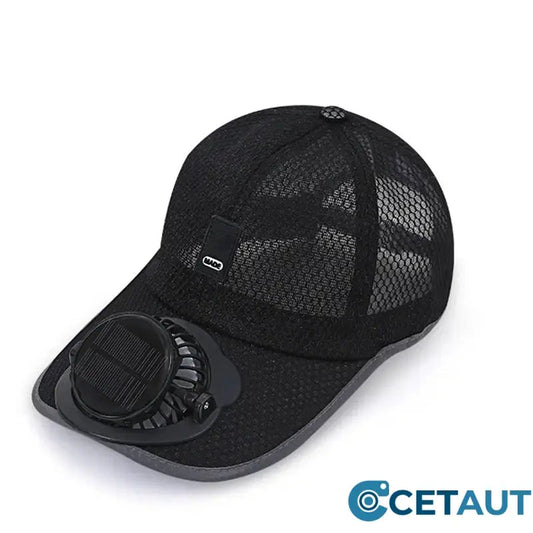 ❄️Sommerfrische 50 % Rabatt!🌀 Baseballkappe mit Solarventilator – 360° drehbar, 16h Laufzeit, UPF50+ – ideal für Garten, Wandern & heiße Tage