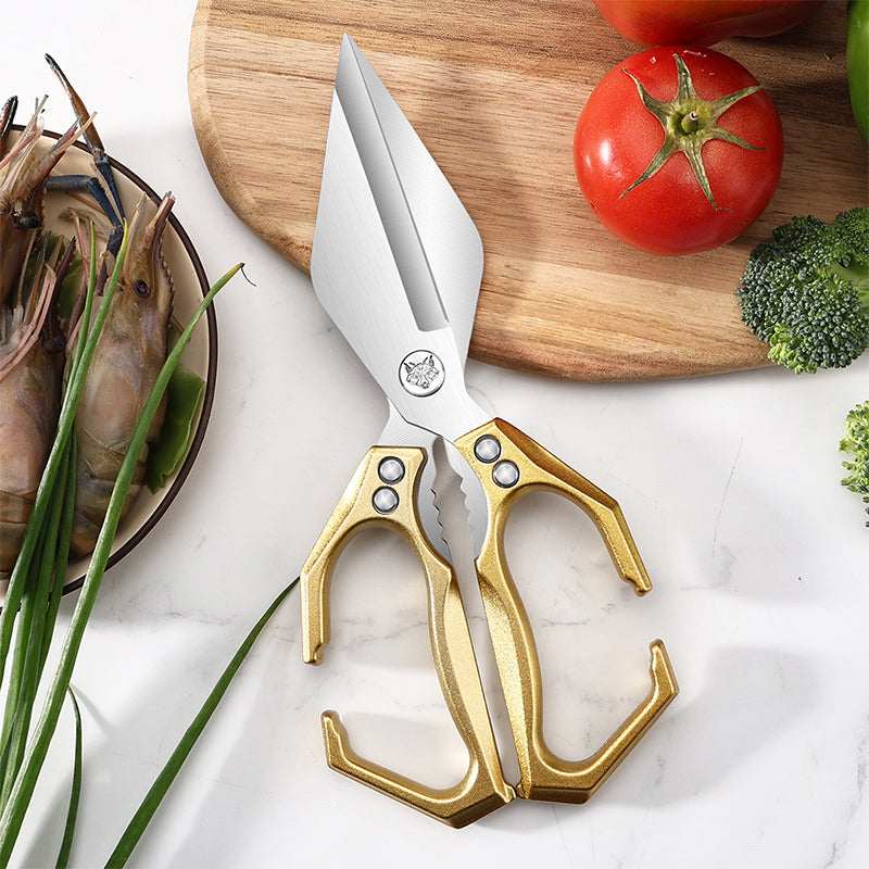 🏆✨Holen Sie sich 10* Aluminium-Taschen im Wert von 10 € kostenlos🔥Multifunktionale Hochleistungs-Küchenschere💪✂️
