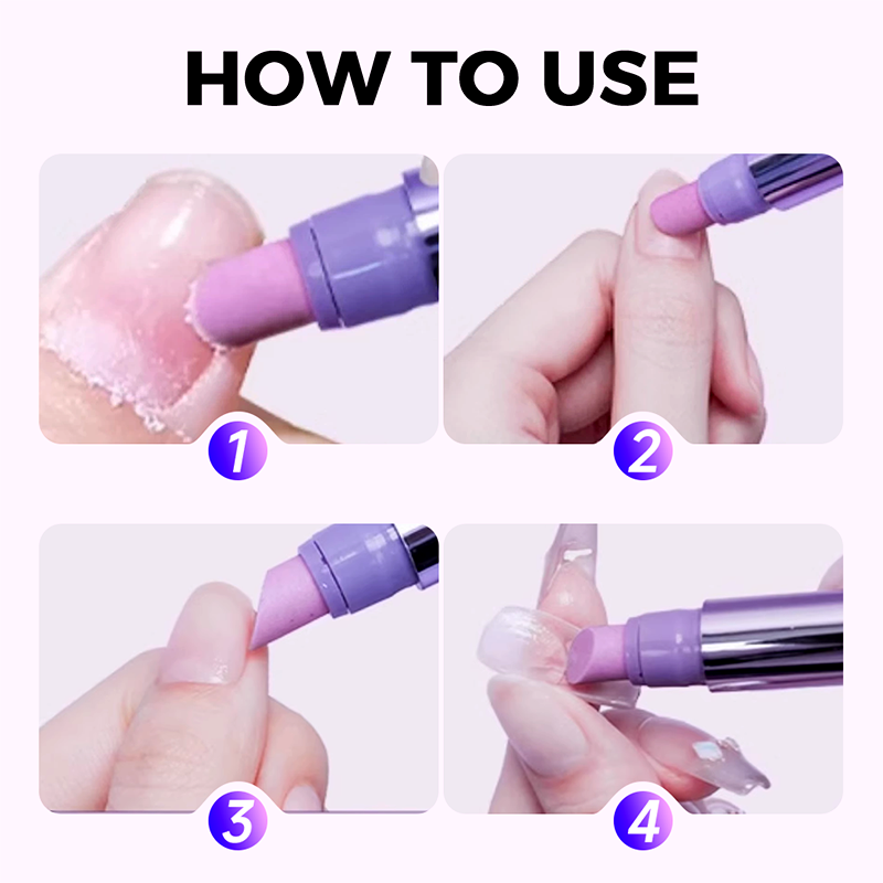🔥Heißer Verkäufer 50% Rabatt🔥✨Kaufe 1 und erhalte 1 gratis 💜2025 Neuer und verbesserter 3-in-1-Nagelpflegestift.