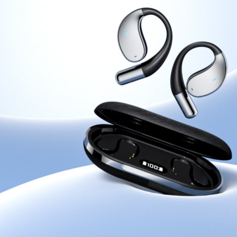 🎧✨Kabellose Open-Ear-Kopfhörer mit LED-Anzeige