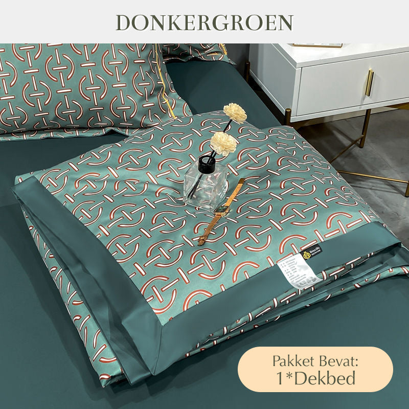🌸【Exklusives Sommerangebot-50 % Rabatt】 Kühlendes & atmungsaktives Bettwäsche-Set mit Blumenmuster (4-teilig)