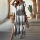 🏖️🌸Sommer Heiß Verkauf 50% Rabatt💃Kausal V-Ausschnitt Gradient Kleid für Damen