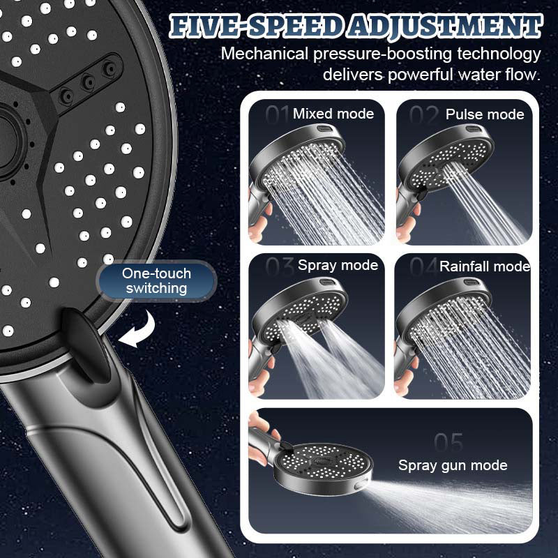 🔥 Heißer Verkauf 🔥 Multifunktionaler Hochdruck-Handbrausekopf – Jetzt 50 % Rabatt! 🚿💦