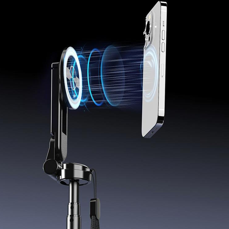 🏆61% Rabatt für eine begrenzte Zeit✨4-in-1 Multifunktions-Selfie-Stick mit 360°-Drehung und Magnet