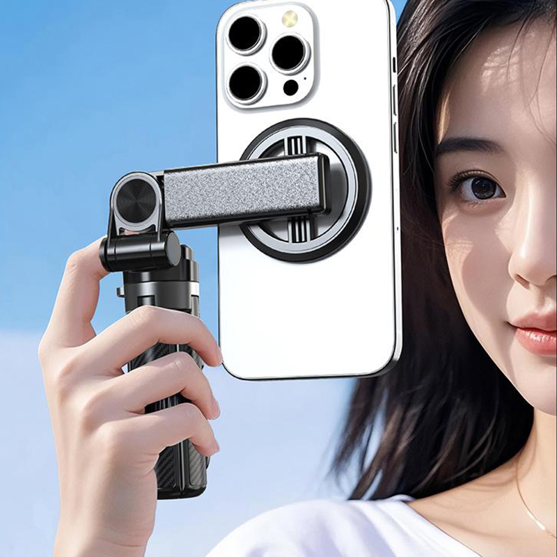 🏆61% Rabatt für eine begrenzte Zeit✨4-in-1 Multifunktions-Selfie-Stick mit 360°-Drehung und Magnet