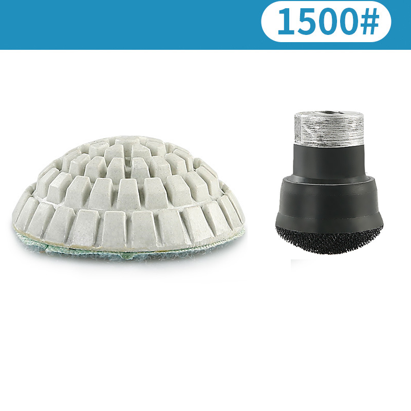 💎✨ Disques de Polissage Diamantés Convexes de 2 Pouces – Polissage Humide Professionnel pour Pierre, Marbre et Béton