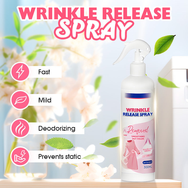 🎁 KAUFEN SIE 2, ERHALTEN SIE 1 GRATIS! 🔥✨ Multifunktionales Spray zur Faltenglättung 💧🌸