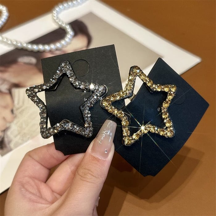 🎁✨Haarspangen mit Bling-Strasssteinen und Schnappverschluss (50 % RABATT)🌸