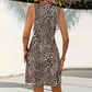 👗🐆 BEGRENZTES ZEITANGEBOT: 50% RABATT! Damenkleid mit V-Ausschnitt und Leopardenmuster – Gewagt, figurschmeichelnd, vielseitig ✨