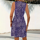 👗🐆 BEGRENZTES ZEITANGEBOT: 50% RABATT! Damenkleid mit V-Ausschnitt und Leopardenmuster – Gewagt, figurschmeichelnd, vielseitig ✨
