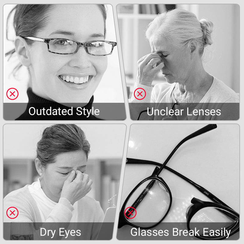 👓 Katzenaugen-Lesebrille mit Blue Light Blocking