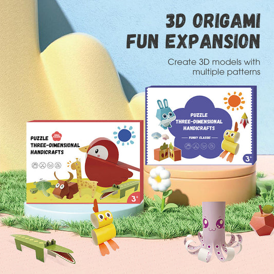 🎁50% Rabatt 🎨3D Handgefertigtes Origami-Buch🖼️