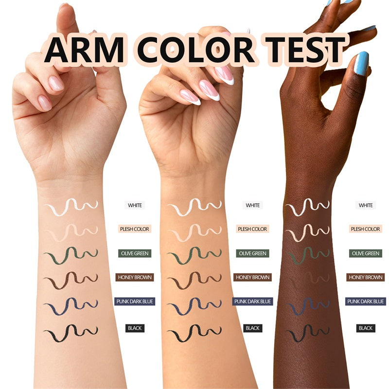 💜✏️ KAUF 1, ERHALTE 1 GRATIS! Professioneller Holz-Eyeliner Stift mit weicher Mine – Wasserfest & extrem langanhaltend – 6 trendige Farbtöne für individuelles Augen-Make-up ✨