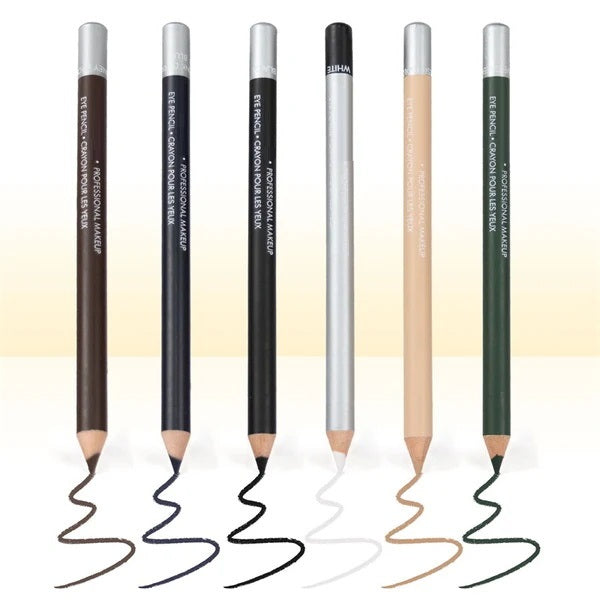 💜✏️ KAUF 1, ERHALTE 1 GRATIS! Professioneller Holz-Eyeliner Stift mit weicher Mine – Wasserfest & extrem langanhaltend – 6 trendige Farbtöne für individuelles Augen-Make-up ✨