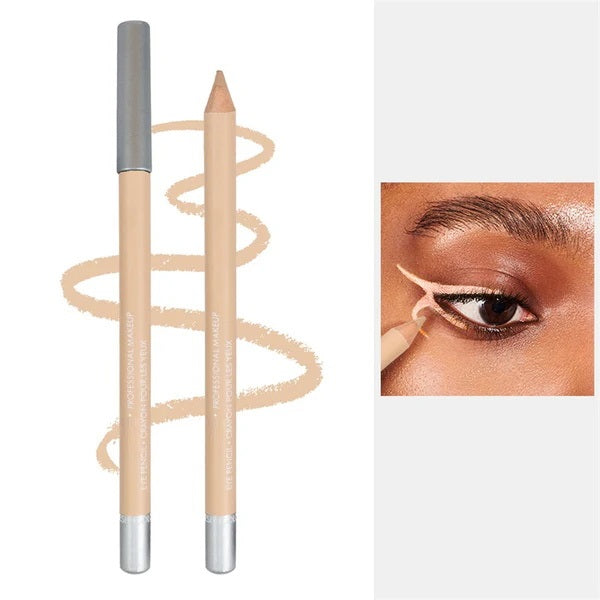 💜✏️ KAUF 1, ERHALTE 1 GRATIS! Professioneller Holz-Eyeliner Stift mit weicher Mine – Wasserfest & extrem langanhaltend – 6 trendige Farbtöne für individuelles Augen-Make-up ✨