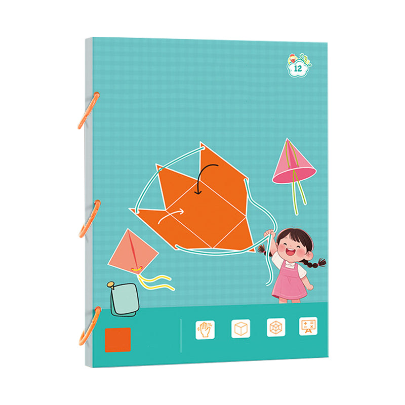 🔥Letzter Tag 50% REDUKTION👶📐Ziehschnur 3D-Geometrie Lernbuch