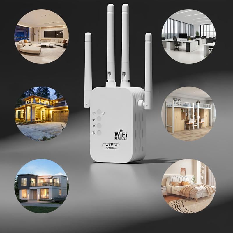 🎁Letzter Tag: 49 % Rabatt! 🔥 2025 WLAN-Verstärker – 1200 Mbit/s, Dualband (5 GHz / 2,4 GHz) 📶 Maximale Signalverstärkung – stabile Verbindung im ganzen Haus!