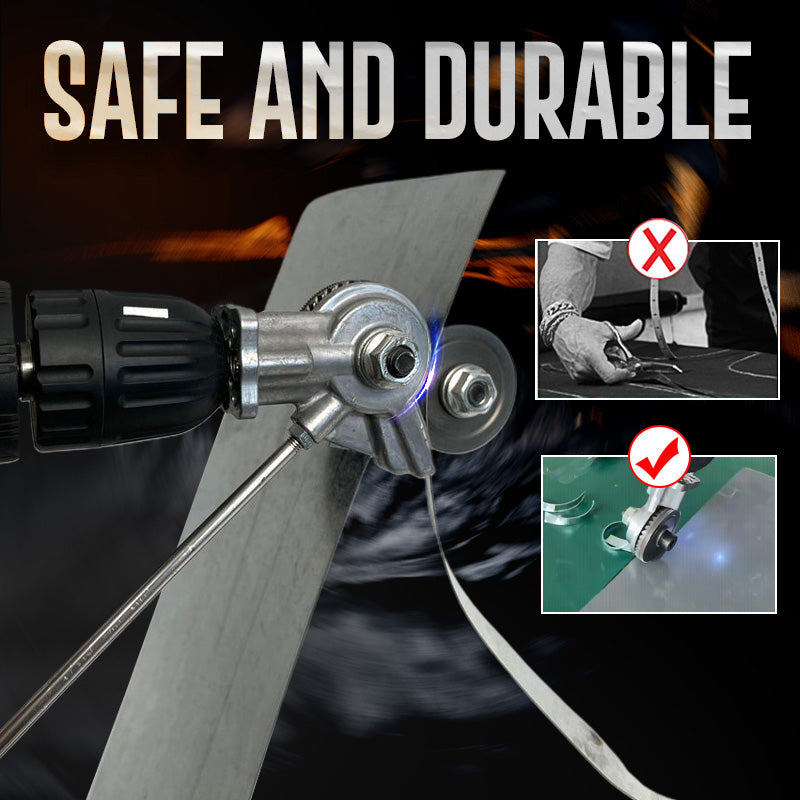 🔧⚡ HEISSER VERKAUF – 50% RABATT! Elektrischer Bohrmaschinen-Blechschneider – Präzises Schneiden von Metall, Kunststoff & Holz mit deiner Bohrmaschine ✨
