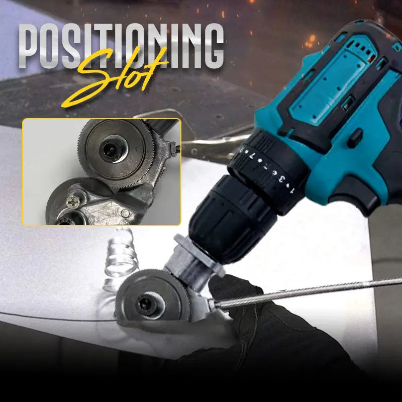 🔧🔥 50% RABATT! Bohrmaschinen-Blechschneider – Für Metall, Blech & präzise Zuschnitte – Saubere Schnitte ohne Verzug ✨