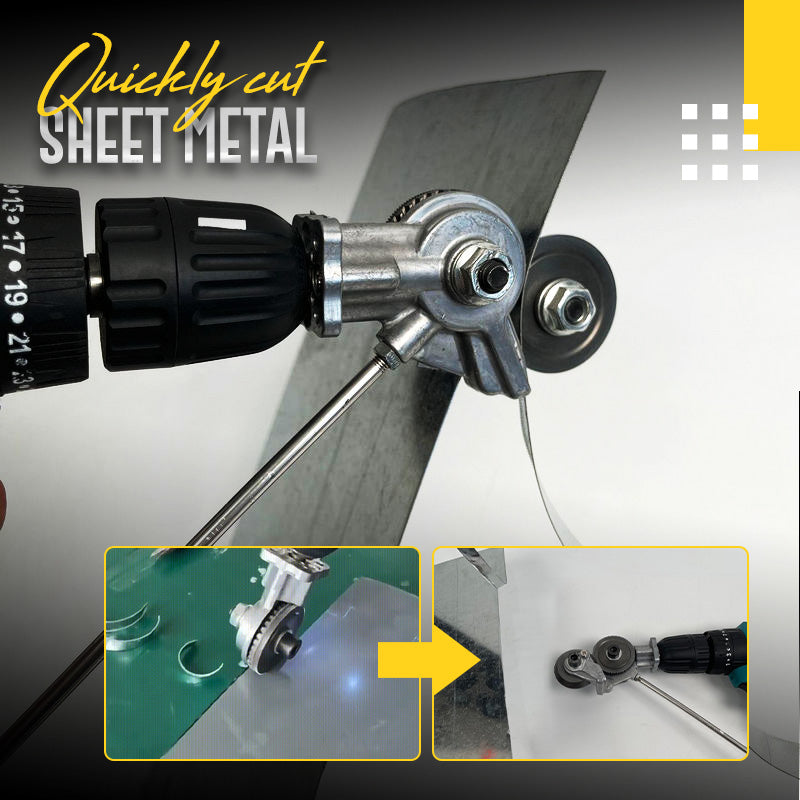 🔧⚡ HEISSER VERKAUF – 50% RABATT! Elektrischer Bohrmaschinen-Blechschneider – Präzises Schneiden von Metall, Kunststoff & Holz mit deiner Bohrmaschine ✨