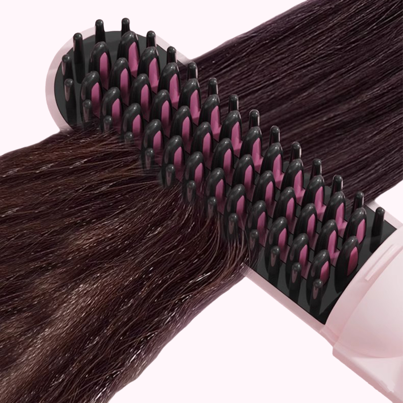 🔥Heißer Verkauf 50% Rabatt🔥GLÄTTUNGSKAMM: Für lockiges & glattes Haar | Salon-Resultate zu Hause