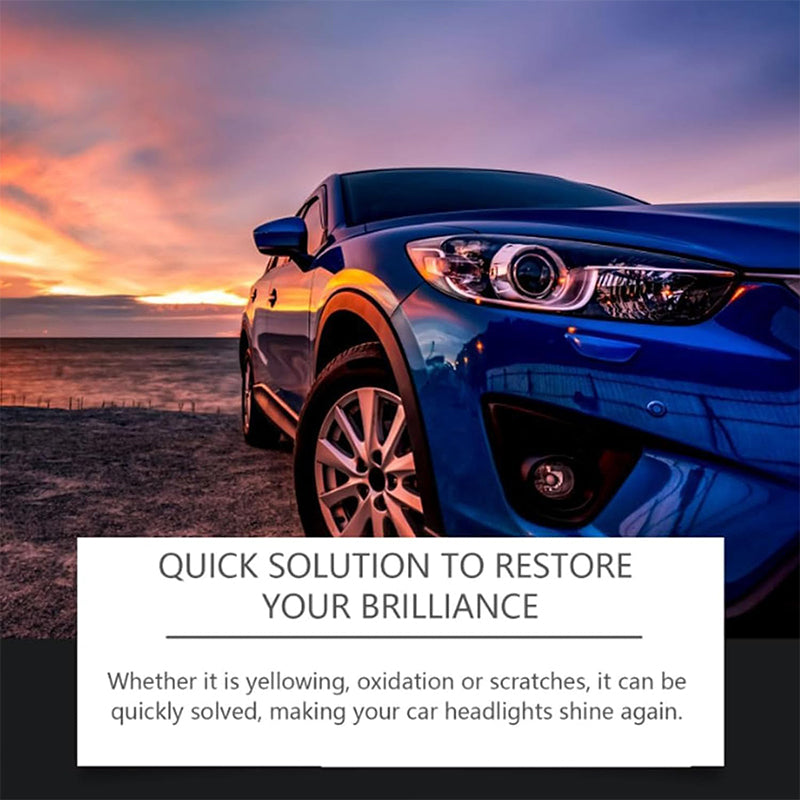 🎁 اشترِ قطعة واحصل على الثانية مجاناً! 🚘✨ سائل ترميم مصابيح السيارة الأمامية – رؤية واضحة، كالجديد