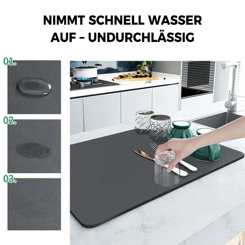 🏡50% de réduction🔥Super saugfähige Abtropfmatte für die Küche