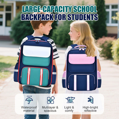 🎒 69 % Rabatt – Jetzt zugreifen! Großvolumiger Schulrucksack für Schüler