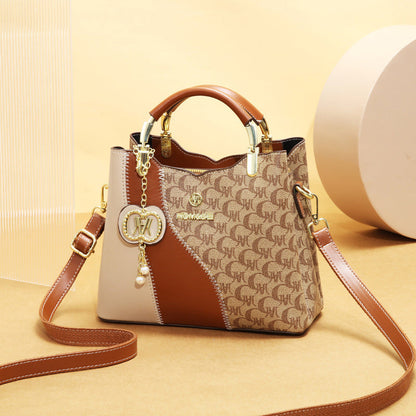 🎒 ✨👜 Vielseitige, elegante Handtasche im Retro-Stil, leicht und luxuriös, als Umhängetasche zu tragen