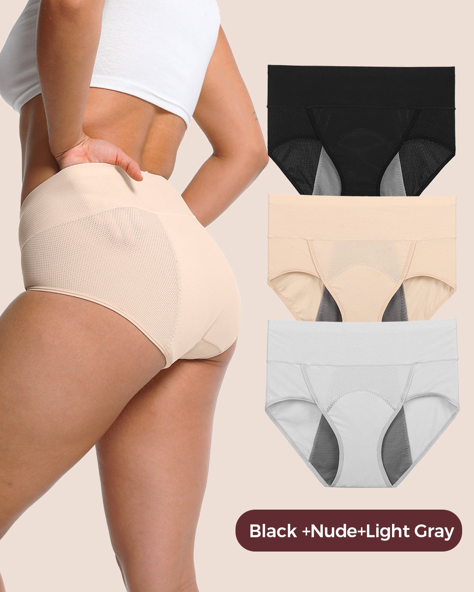 🎁 Kaufe 2, erhalte 1 GRATIS! 👙💨 LOSWIE® Ultra-frische und atmungsaktive auslaufsichere Unterhose für Frauen