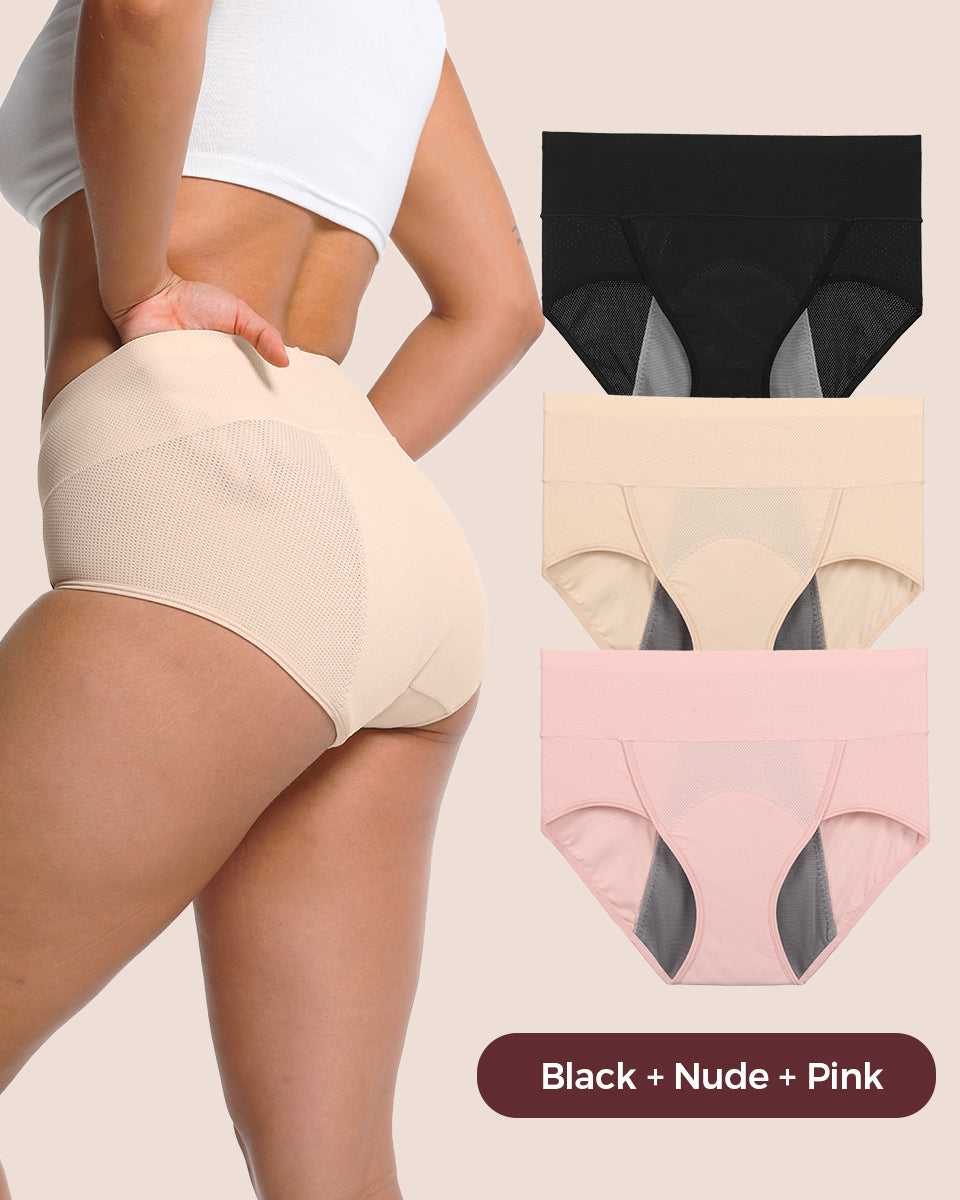 🎁 Kaufe 2, erhalte 1 GRATIS! 👙💨 LOSWIE® Ultra-frische und atmungsaktive auslaufsichere Unterhose für Frauen