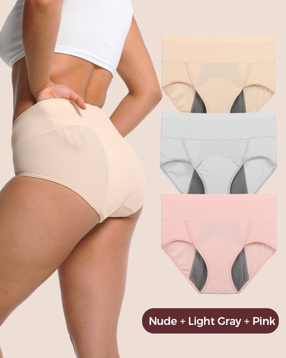 🎁 Kaufe 2, erhalte 1 GRATIS! 👙💨 LOSWIE® Ultra-frische und atmungsaktive auslaufsichere Unterhose für Frauen