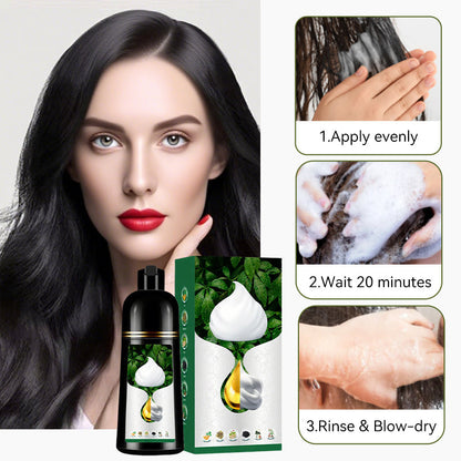 🎁 MEHR KAUFEN, MEHR SPAREN! 🌿✨ Pflanzenbasierte Schaum-Haarfarbe – Sanft & langanhaltend
