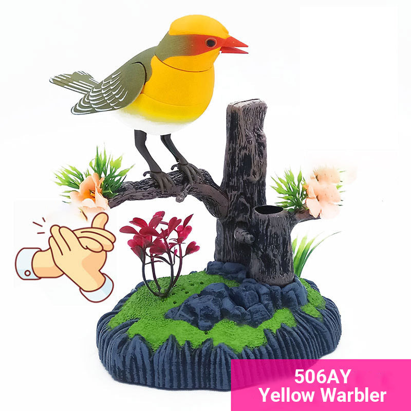 🎁 KAUFEN SIE 2, ERHALTEN SIE 1 GRATIS! 🐦✨ Interaktives Spielzeug mit sprachaktiviertem zwitscherndem Vogel 🎶💛