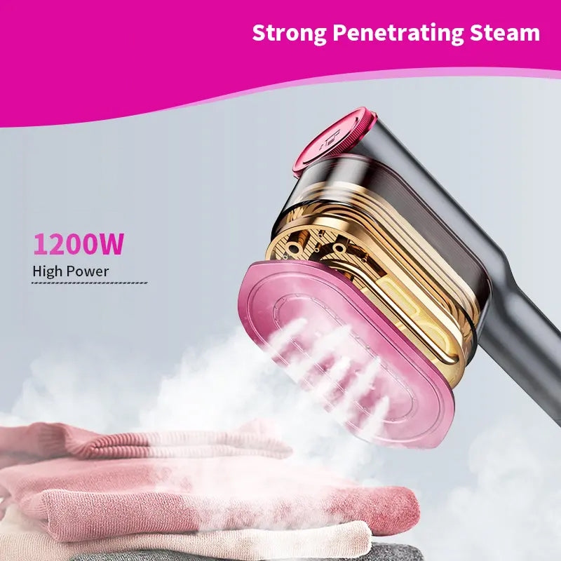 📢📢57 % RABATT!!! 🔥✨ Handdampfglätter – Intensiver Dampf, schnelles Aufheizen & 90° drehbarer Kopf | Ideal für Reisen und Zuhause ⚡