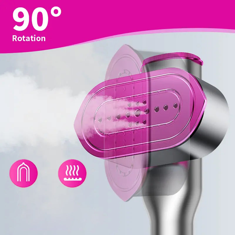 📢📢57 % RABATT!!! 🔥✨ Handdampfglätter – Intensiver Dampf, schnelles Aufheizen & 90° drehbarer Kopf | Ideal für Reisen und Zuhause ⚡