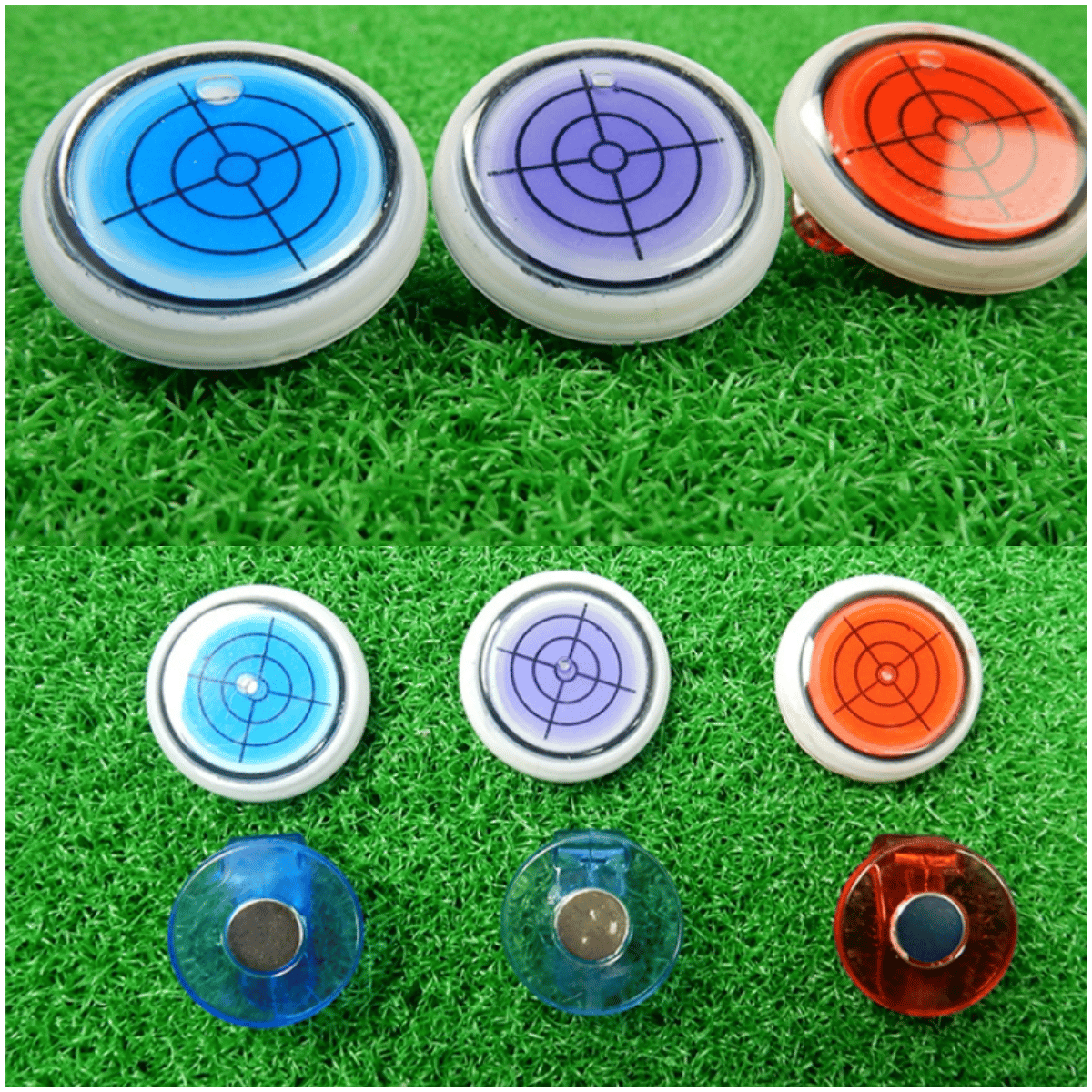 🔥 Sommer-Hot-Sale 50% RABATT ⛳✨ (Golftrainer) Golfball-Marker – Runde Kappe mit Clip & Level-Funktion 🏌️‍♂️🎯