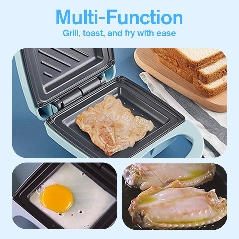 🔥Solange der Vorrat reicht 50% Rabatt!🎉Kompakter Multifunktions-Sandwichmaker mit Schnellaufheizfunktion