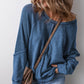 👕✨ 50% RABATT! Lässiges Rundhals-Top mit langen Ärmeln für Damen – Bequem, vielseitig & perfekt für Alltag, Freizeit & kühlere Tage 🍂