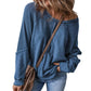 👕✨ 50% RABATT! Lässiges Rundhals-Top mit langen Ärmeln für Damen – Bequem, vielseitig & perfekt für Alltag, Freizeit & kühlere Tage 🍂