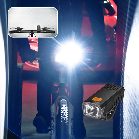 ⏳Begrenzte Zeit 50% Rabatt💥🔦🚲Wasserdichtes, wiederaufladbares LED-Fahrradlicht mit Clip✨
