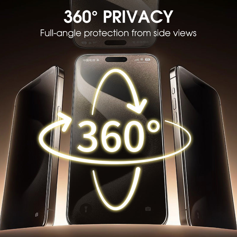 📱🛡️ 50% RABATT! 360°-Matte-Sichtschutzfolie für  iPhone  & Samsung  – Anti-Spy, mattierte Oberfläche & randlose Vollschutz-Abdeckung ✨