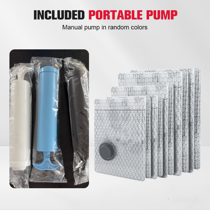 🧳 50% RABATT! ✨ Reise-Vakuumbeutel-Set mit Pumpe – Platzsparend, Robust & Perfekt Für Mehr Stauraum Auf Reisen 🔋