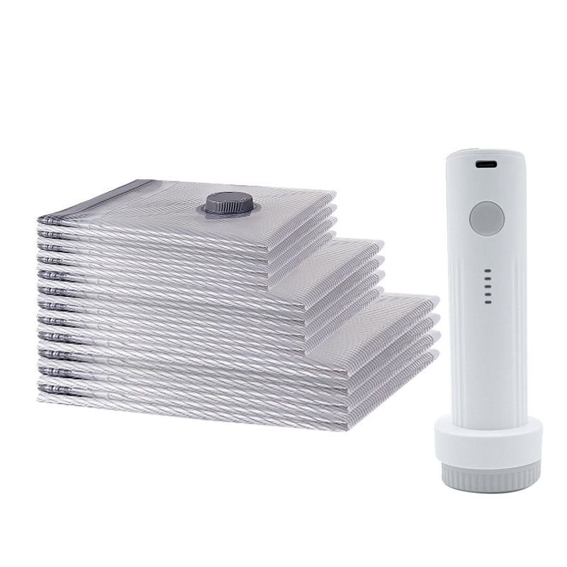 🧳 50% RABATT! ✨ Reise-Vakuumbeutel-Set mit Pumpe – Platzsparend, Robust & Perfekt Für Mehr Stauraum Auf Reisen 🔋