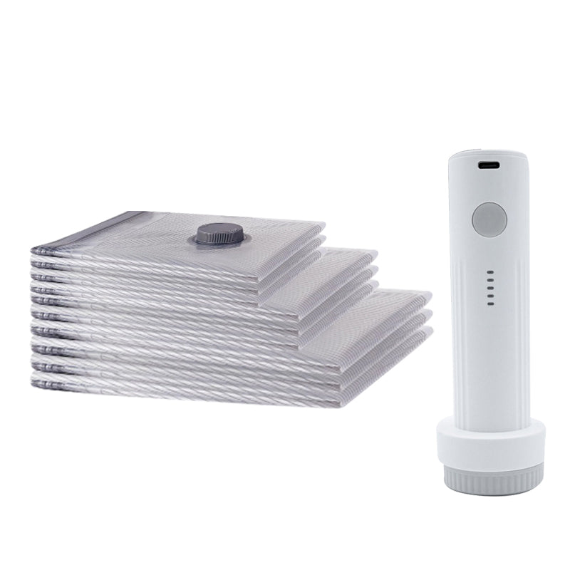 🧳 50% RABATT! ✨ Reise-Vakuumbeutel-Set mit Pumpe – Platzsparend, Robust & Perfekt Für Mehr Stauraum Auf Reisen 🔋