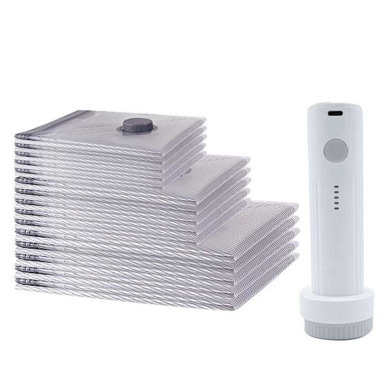 🧳 50% RABATT! ✨ Reise-Vakuumbeutel-Set mit Pumpe – Platzsparend, Robust & Perfekt Für Mehr Stauraum Auf Reisen 🔋