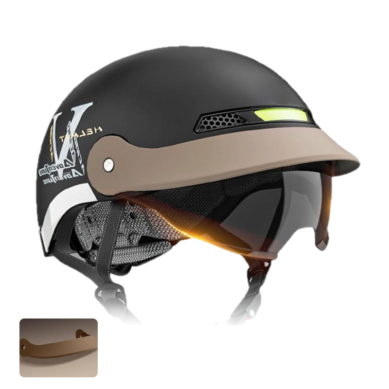 ⏳Begrenzte Zeit 60% Rabatt💥🛡️Atmungsaktiver, leichter und stoßfester Motorradhelm🏍️