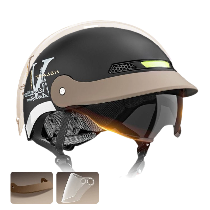 ⏳Begrenzte Zeit 50% Rabatt💥🛡️Atmungsaktiver, leichter und stoßfester Motorradhelm🏍️