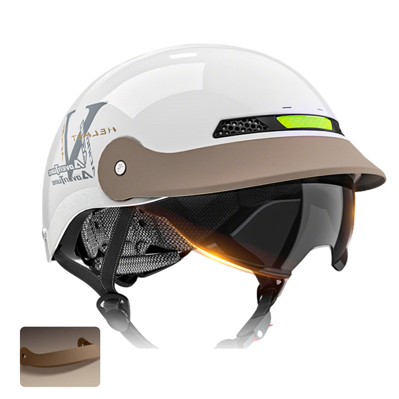 ⏳Begrenzte Zeit 60% Rabatt💥🛡️Atmungsaktiver, leichter und stoßfester Motorradhelm🏍️
