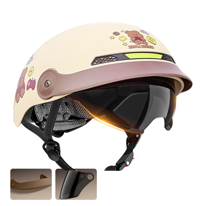 ⏳Begrenzte Zeit 60% Rabatt💥🛡️Atmungsaktiver, leichter und stoßfester Motorradhelm🏍️